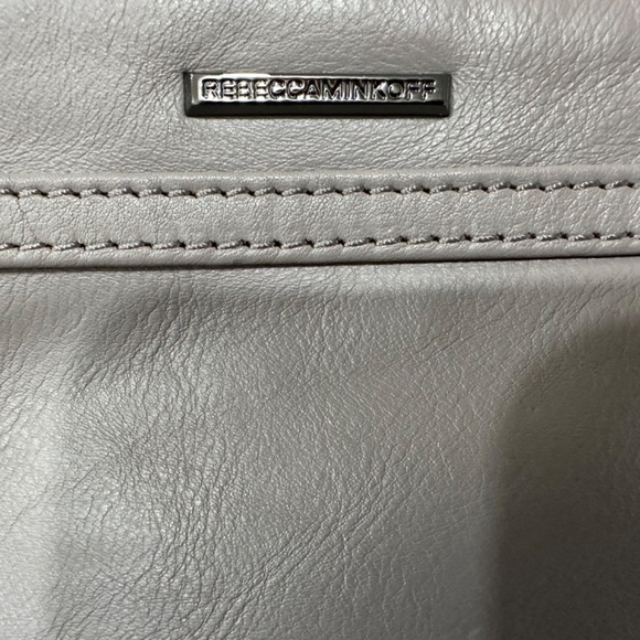 Rebecca Minkoff Mini M.A.C  Grey leather crossbody - Picture 3 of 8